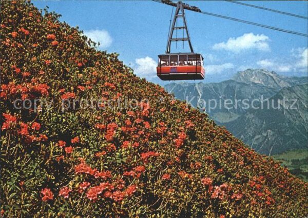 Seilbahn Fellhorn Nebelhorn Oberstdorf-Birgsauta