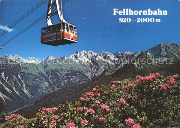 Seilbahn Fellhorn Oberstdorf Allgäu