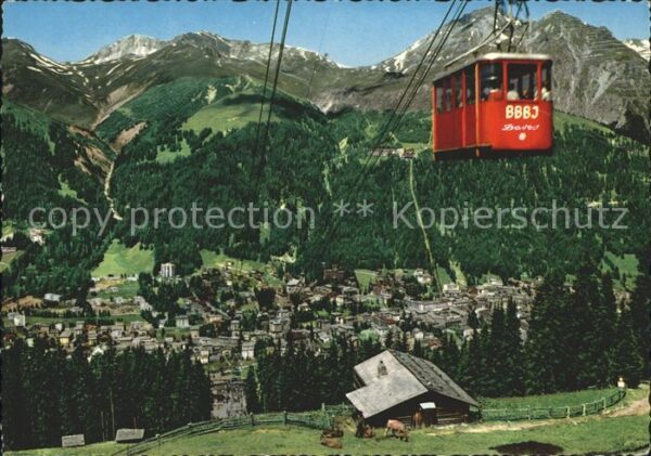 Seilbahn Davos Strela Schatzalp Schiahörner