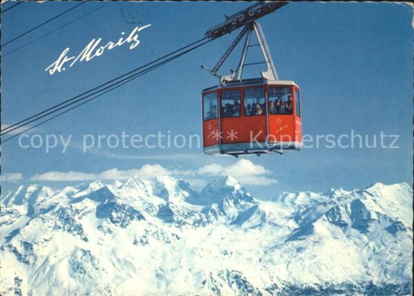 Seilbahn Corviglia-Piz Nair St. Moritz Berninagr
