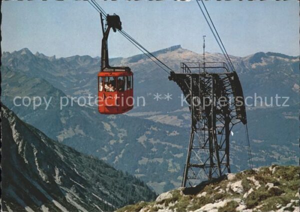 Seilbahn Nebelhorn Oberstdorf Allgäuer Alpen