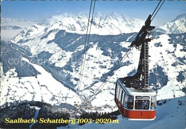 Seilbahn Saalbach Schattenberg