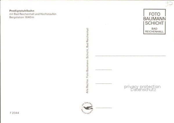 Seilbahn Predigtstuhl Bad Reichenhall Hochstaufe – Bild 2