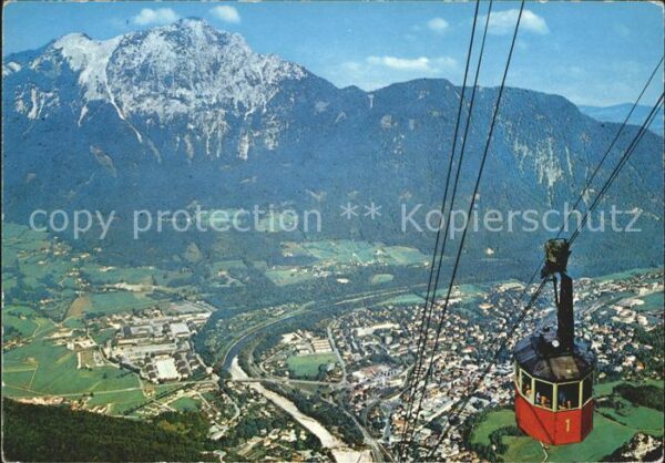 Seilbahn Predigtstuhl Bad Reichenhall Hochstaufe