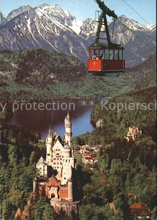 Seilbahn Tegelberg Schloss Neuschwanstein Hohens
