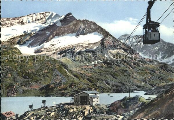 Seilbahn Enzingerboden Weiss-See Mittelstation T