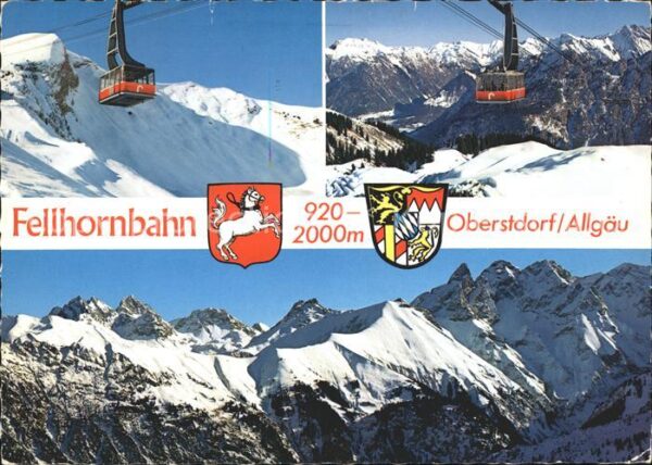 Seilbahn Fellhorn Oberstdorf Allgäu