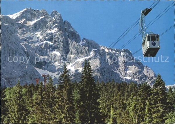 Seilbahn Eibsee Zugspitze Zugspitzgipfel