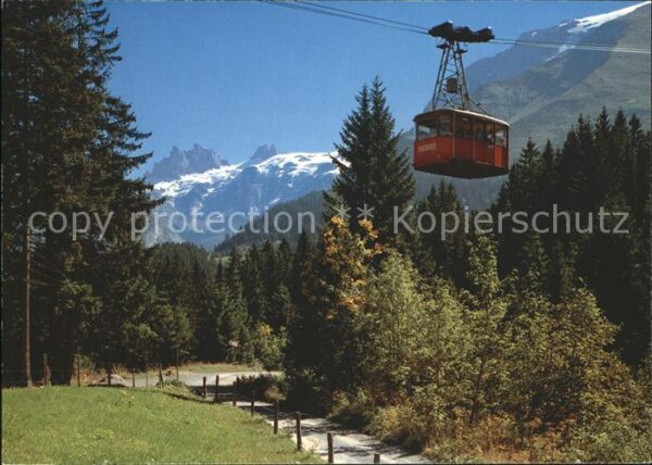 Seilbahn Gerschnialp-Trübsee Spannörter Engelber