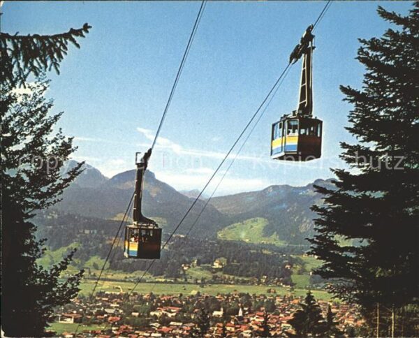 Seilbahn Nebelhornbahn Oberstdorf