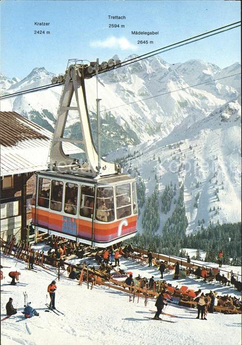 Seilbahn Fellhorn Oberstdorf Trettach Kratzer Mä