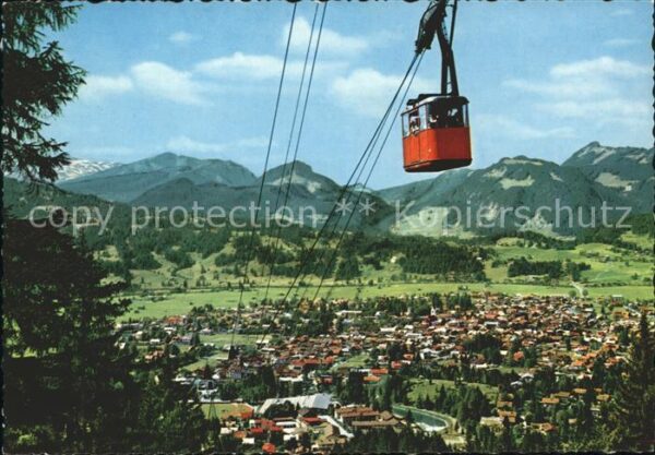 Seilbahn Nebelhorn Oberstdorf Allgäu