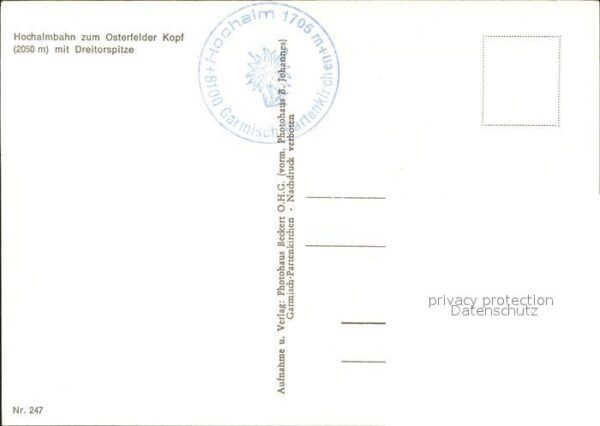 Seilbahn Hochalm Osterfelder Kopf Dreitorspitze – Bild 2
