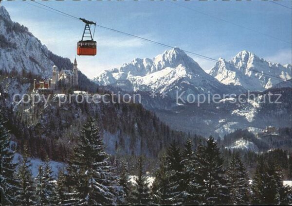 Seilbahn Tegelberg Königsschloss Neuschwanstein