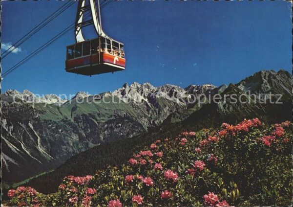 Seilbahn Fellhorn Oberstdorf Allgäu Trettach Mäd