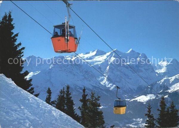 Seilbahn Hasliberg Käserstatt Wetterhorngruppe
