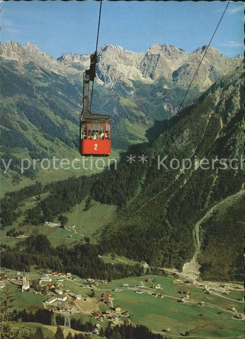 Seilbahn Walmendingerhorn-Bahn Mittelberg Hammer