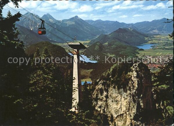 Seilbahn Tegelbergbahn Rossberg Aggenstein Breit