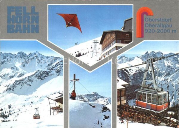 Seilbahn Fellhorn Oberstdorf Oberallgäu
