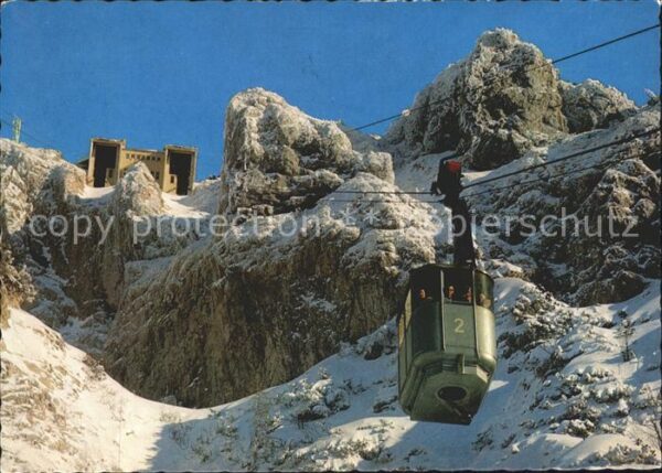 Seilbahn Rauschbergbahn Ruhpolding Bergstation