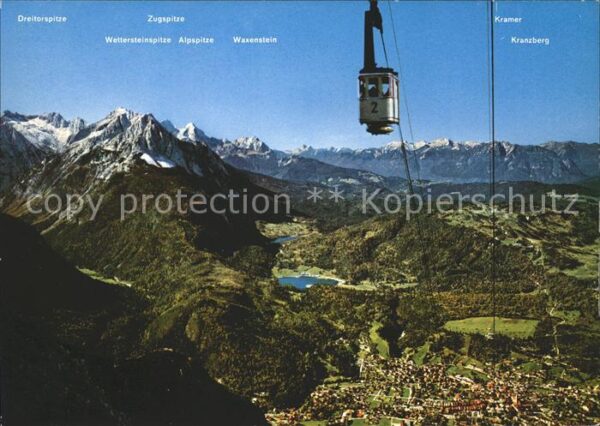 Seilbahn Karwendel Mittenwald Lautersee Ferchens