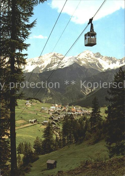 Seilbahn Komperdell Serfaus Tirol