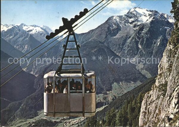 Seilbahn Penken Grünberg Mayrhofen Zillertal Tir