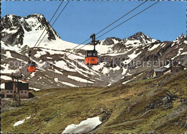 Seilbahn Stubai Sektion 1 Mittelstation Fernau D