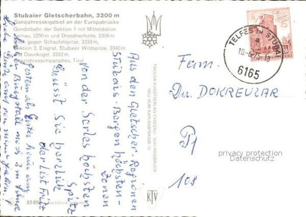 Seilbahn Stubaier Gletscherbahn Mittelstation Fe – Bild 2