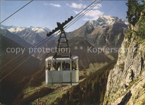 Seilbahn Penken Mayrhofen Zillertal