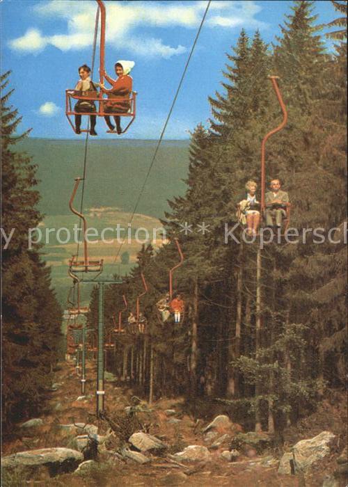 Sessellift Ochsenkopf Fichtelgebirge