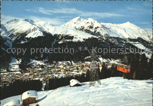 Seilbahn Ischalp Parsenn Strela Davos