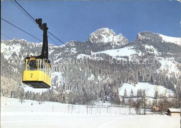Seilbahn Wendelstein Bayrischzell