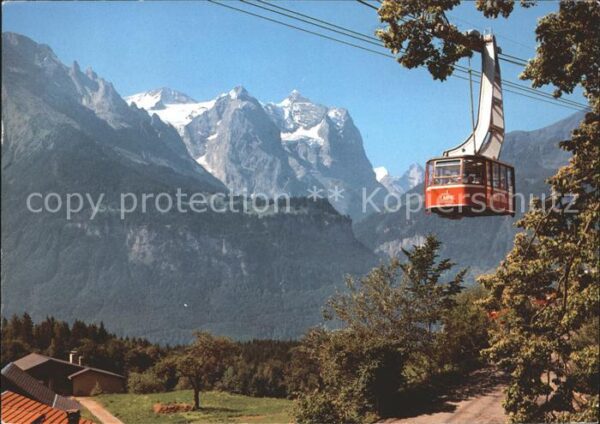 Seilbahn Meiringen-Hasliberg Wetterhorngruppe Mö
