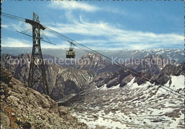 Seilbahn Zugspitzgipfel Hohe Munde Inntal Hohe T