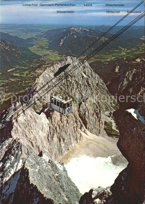Seilbahn Zugspitze Höllental Waxensteinkamm Lois