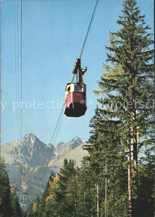 Seilbahn Vysoke Tatry Hohe Tatra