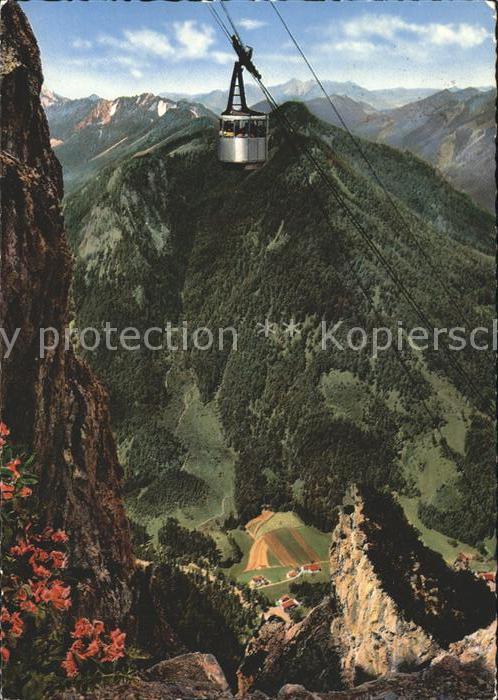 Seilbahn Rauschbergbahn Ruhpolding