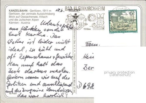 Seilbahn Kanzelbahn Gerlitzen Ossiachersee Villa – Bild 2