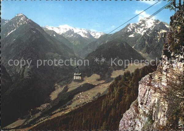 Seilbahn Penkenbahn Mayrhofen Zillertal Tirol