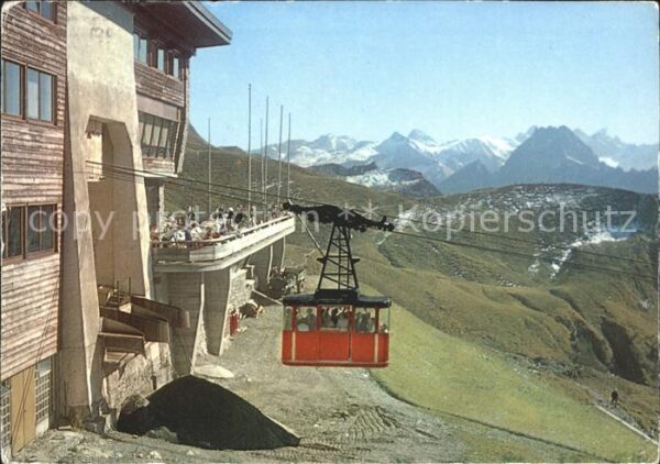Seilbahn Nebelhorn-Bergstation Oberstdorf Allgäu