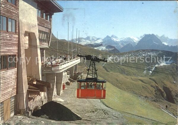 Seilbahn Nebelhorn-Bergstation Oberstdorf Allgäu