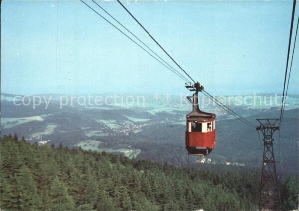 Seilbahn Krkonose Janske Lazne Cernou