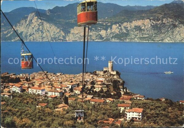 Seilbahn Malcesine Lago di Garda Funivia Monte B