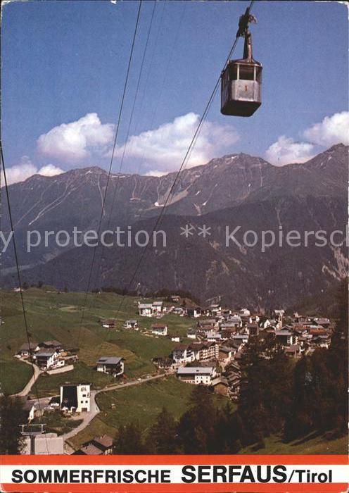 Seilbahn Serfaus Tirol