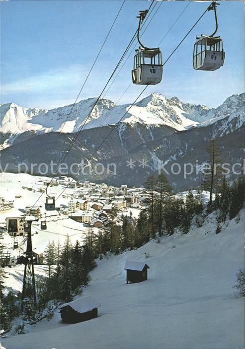Seilbahn Serfaus Oberinntal Tirol