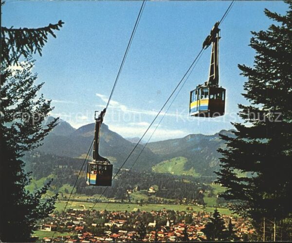 Seilbahn Nebelhorn Oberstdorf Allgäu