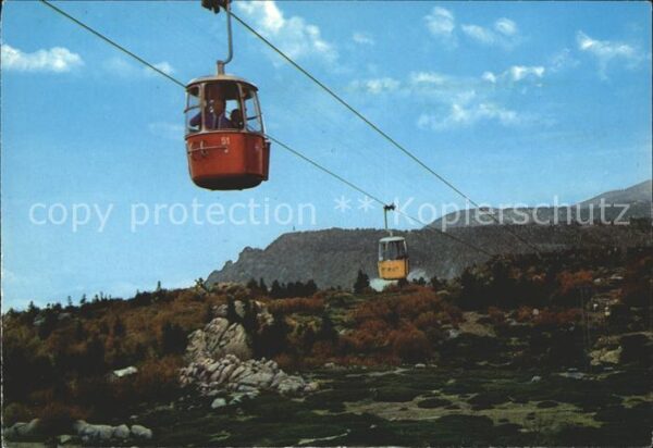 Seilbahn Yesil Bursa Türkei