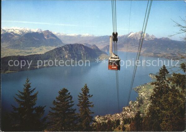 Seilbahn Rigi-Kaltbad Weggis-Hertenstein Pilatus