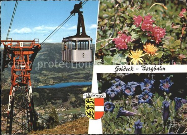 Seilbahn Goldeck Spittal Millstättersee Almrausc